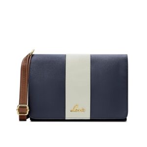 Laviez Women's Reese 2C Colorblock Crossbody Sling Bag | Flap Sling Bag | Ladies Purse Handbag | Gift for Women